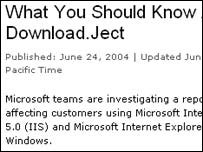 A Microsoft emitiu um alerta sobre o problema