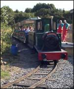 Train at the Conkers centre