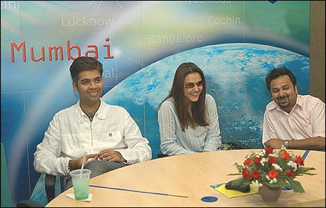 Press chat from Kal Ho Na Ho team