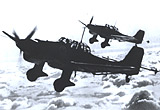 German 'stuka' dive bombers