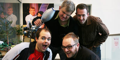 The One Show bowling team