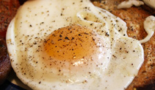 A fried egg