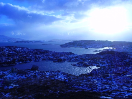 looking north east from harris