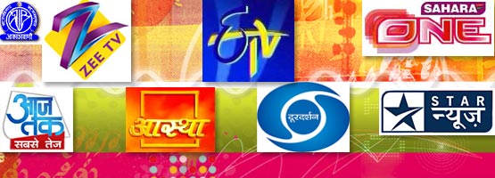 Indian broadcaster logos