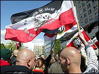 راستگرايان آلمانی در شصتمين سال پايان جنگ جهانی دوم