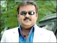 amil actor and Desiya Murpokku Dravida kazhakam (DMDK) party president Vijayakanth
