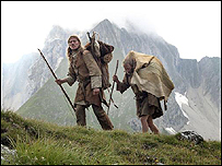 Cena de programa da TV alemã