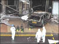 Maşina folosită în incidentul de la Glasgow