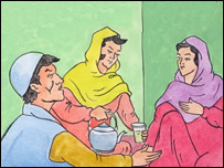 جانداد،فاطمه و سمندر 