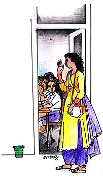 रेखांकन - लाल रत्नाकर