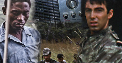 guerrilheiro soldado e rádio