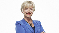 Sue Barker presents live coverage of the 31st London Marathon