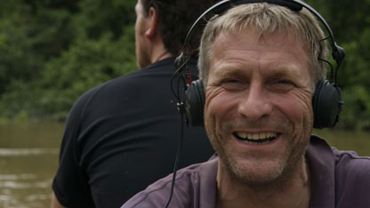 Pete Eason - the new sound recordist