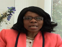 close up of Elewechi Okike at home