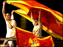 Partidários da independência comemoram