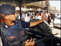 Італійський карабінер в Насірії