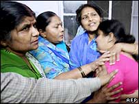  میرٹھ میں ایک تجارتی میلے میں آگ