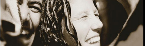 Kids playing and laughing