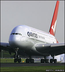 Qantas plane