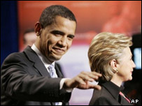 کلینتون و اوباما