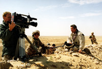 Martin Bell yn Rhyfel y Gwlff, 1991