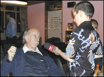 Linden from Wisbech North at the begining of a his career as a BBC journalist