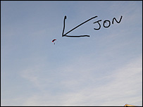 Jon's parachute jump
