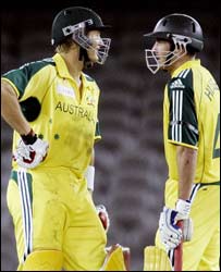 माइकल हसी और शेन वाटसन