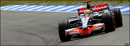 Lewis Hamilton pasó por Hockenheim con pinta de campeón