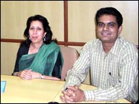 सलमा ज़ैदी और मनीष शर्मा