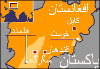 نقشه افغانستان