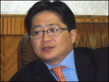 Bộ trưởng Khoáng sản và Năng lượng D. Zorigt