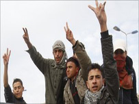 Young rebels in Libya