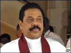 President Mahinda Rajapaksa