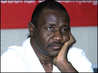 Ibrahim Galadima, presidente da Associação de Futebol da Nigéria