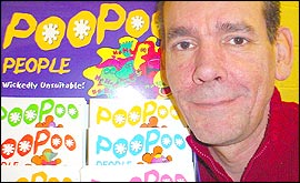 Nick Emm with his books