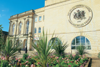 Canolfan Dylan Thomas, llun gan Bwrdd Croeso Cymru