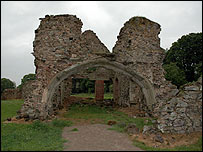 Archway at Grace Dieu