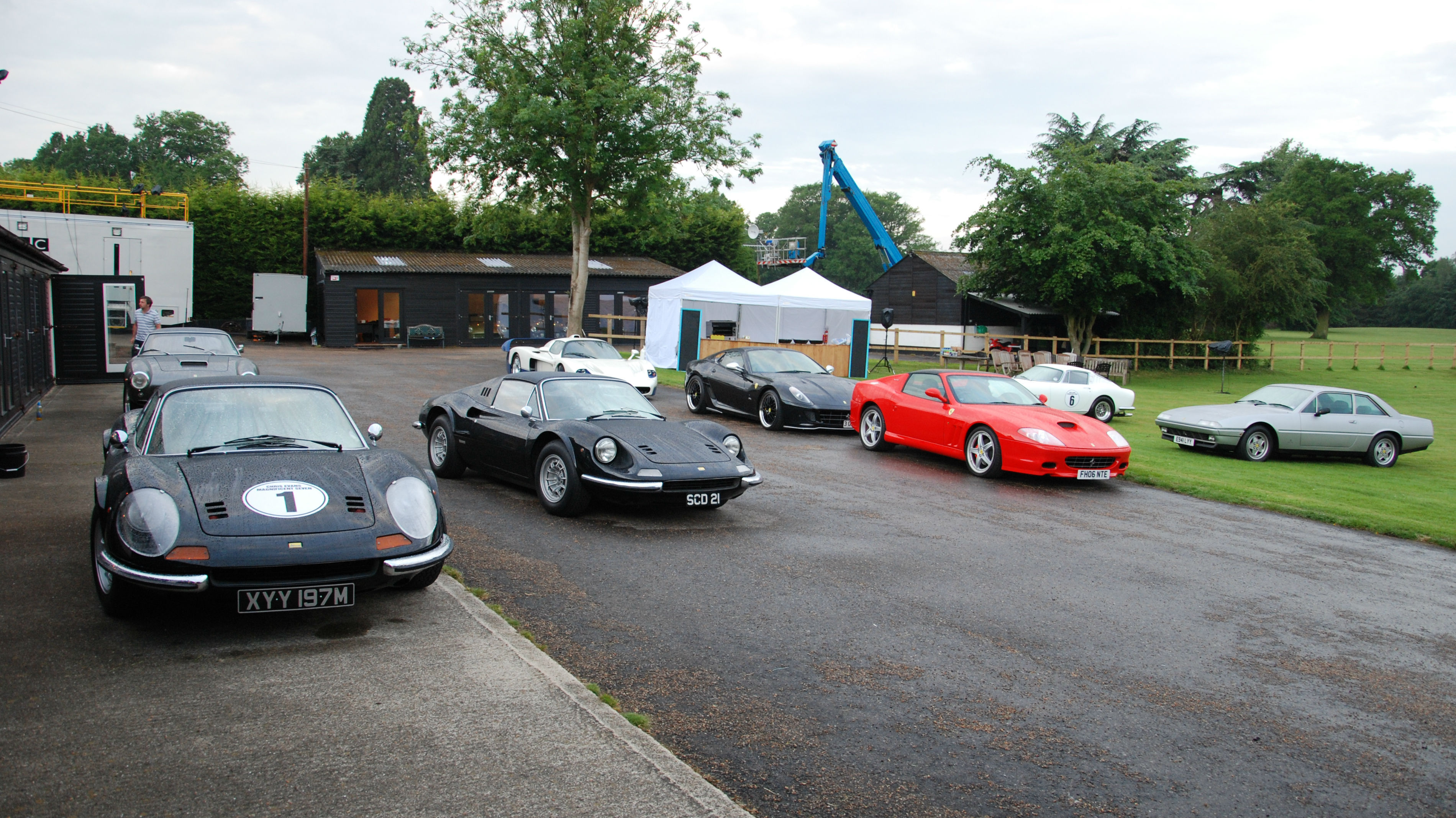 The Magnificent 7 on display and ready to rock