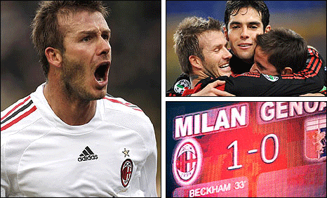 David Beckham tại AC Milan