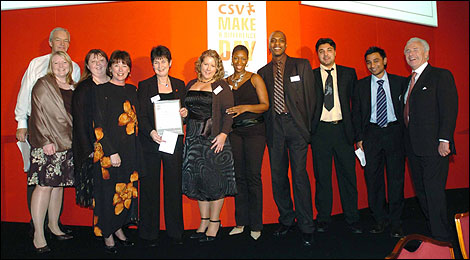 Winning the 'Building Bridges' Award