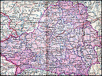 карта білорусі