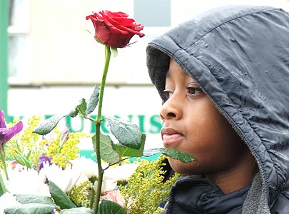 In pictures: Peace march