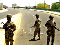 Bağdat'ta patlama yeri