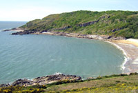 Pwll Du. Llun gan yr Ymddiriedolaeth Genedlaethol