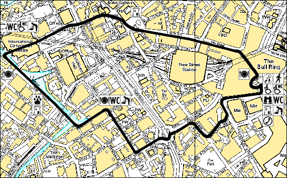 Map of Birmingham