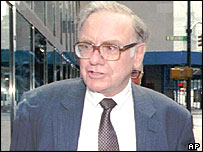 O bilionário Warren Buffet