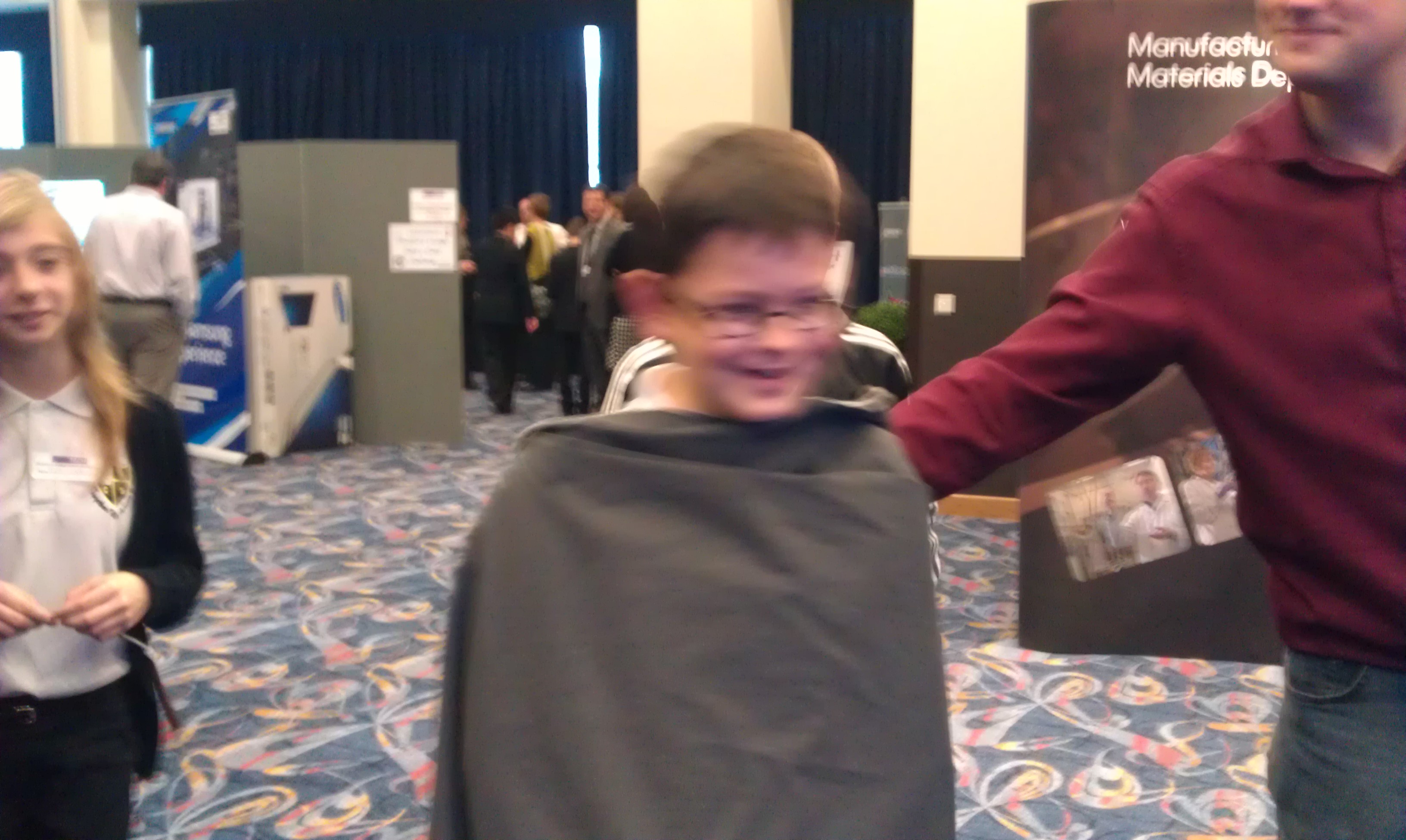 A satisfied invisible customer