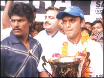 धनराज पिल्लै और संदीप माइकल