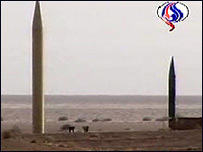 ایران کا میزائیل تجربہ